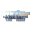 painting with photos of shanghai china - version: 16 pannelli 293x107cm