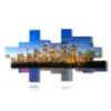 tableau australie avec photos de sydney - version: 16 pannelli 281x149cm