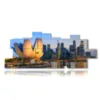 singapore city photo in a painting - version: 17 pannelli 282x112cm