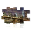 tableaux modernes new york approche du soir - version: 20 pannelli 244x151cm
