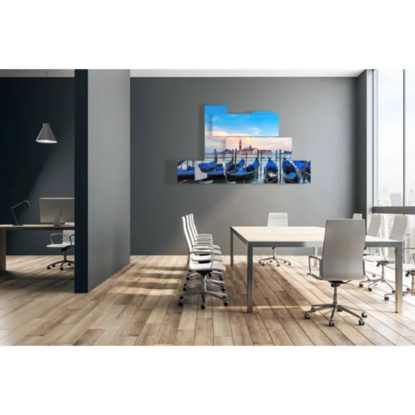 quadri venezia con gondole dipinte