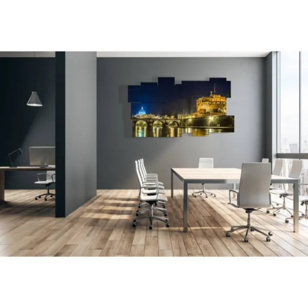 Prints of Rome illuminated at night