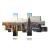 new york paintings in its roofs - version: 16 pannelli 281x149cm