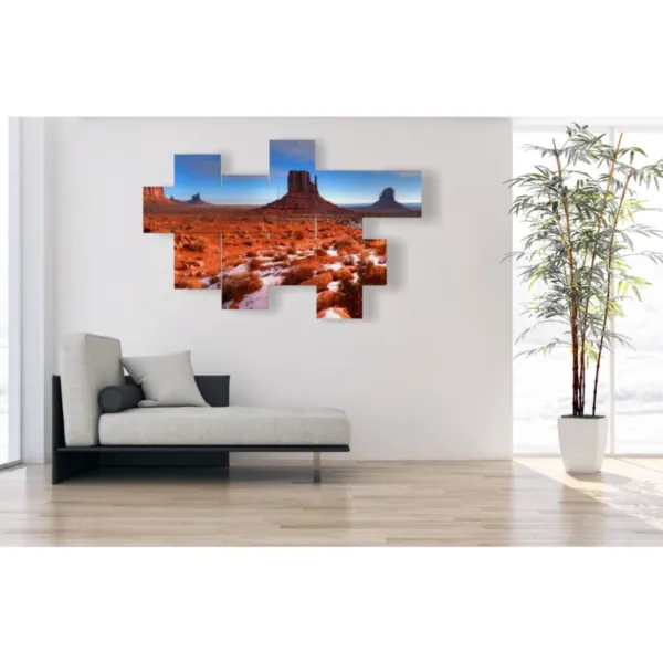 furniture with landscape painting