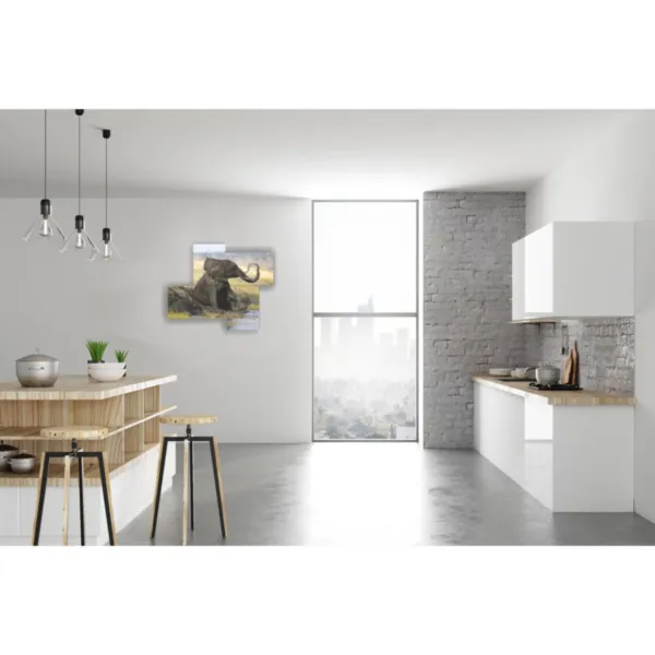 Abstract elephant painting