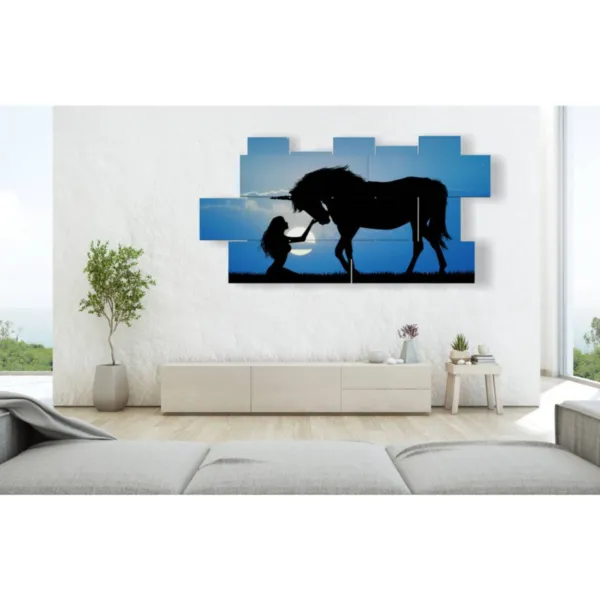 Affiche chevaux magiques