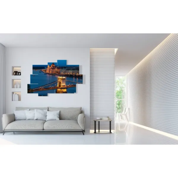 fotos nocturnas de Budapest