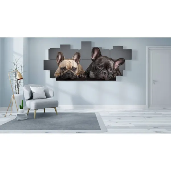 Paintings with dogs and cats