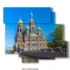 caja con foto san petersburgo rusia - version: 6 pannelli 113x99cm