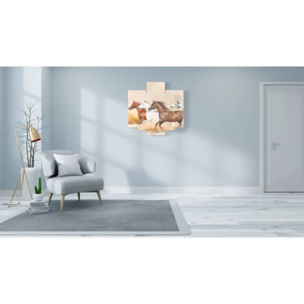 Paintings of horses for interior decoration