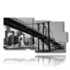 tableaux ny en noir et blanc - version: 10 pannelli 183x100cm
