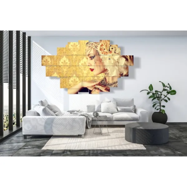 Tableaux ethniques de femmes modernes