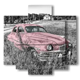 Paintings, cars, used cars