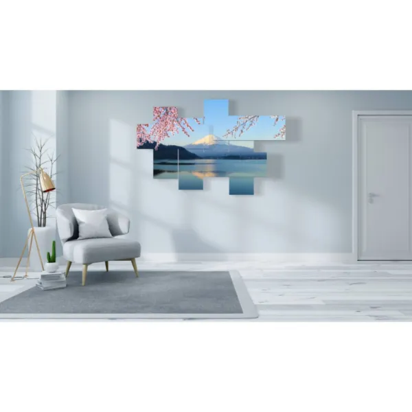 mountain painting poster