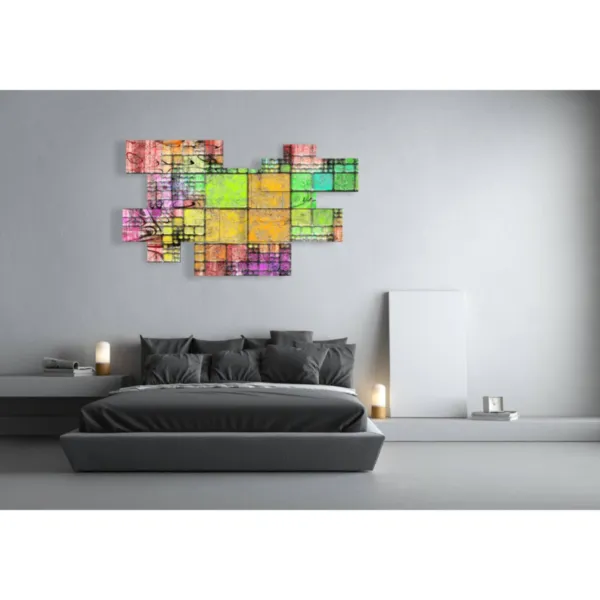 Geometrische Wandbilder