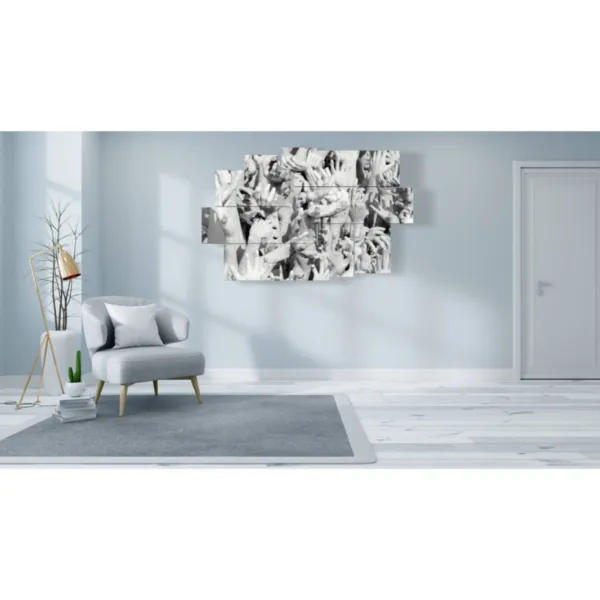 Black and white design artworks