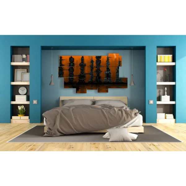 muebles modernos marrones