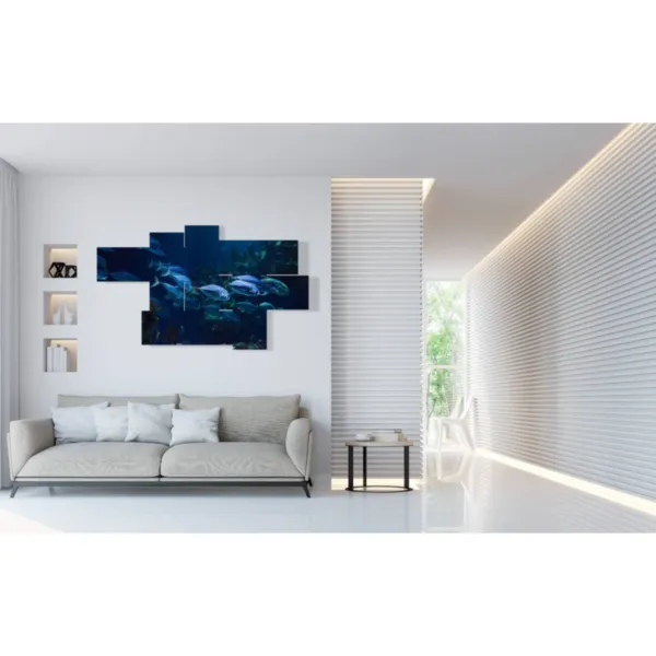 quadri con pesci abstract