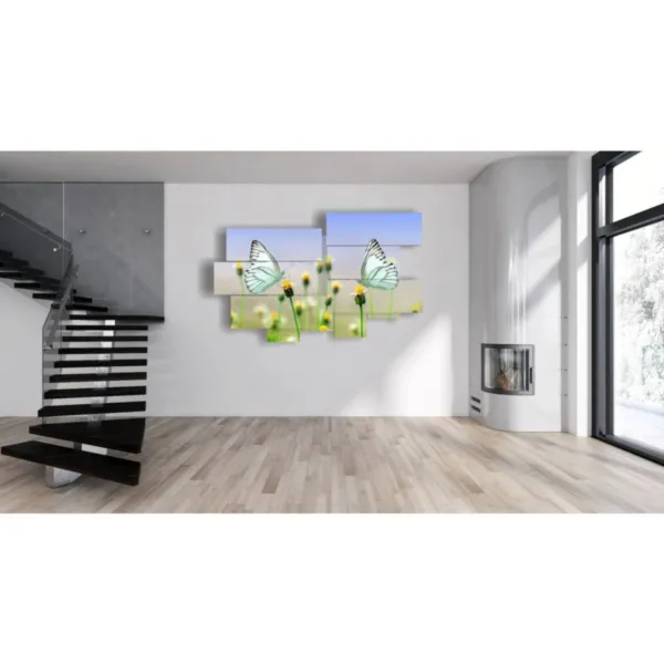 quadretti di farfalle