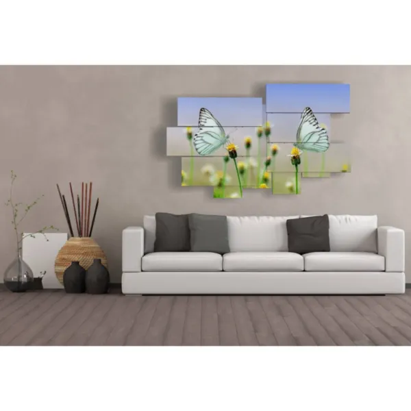 Schmetterlingsdrucke auf Leinwand