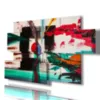 Colorful modern paintings