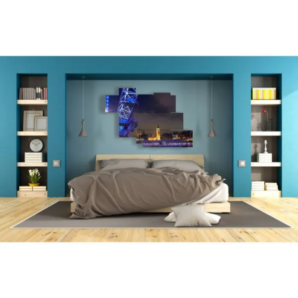 Decoración de Londres de noche