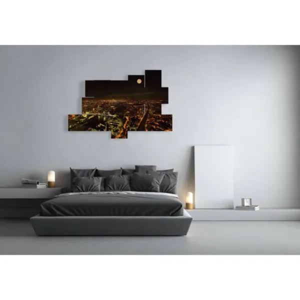 Decoración de Londres en la noche