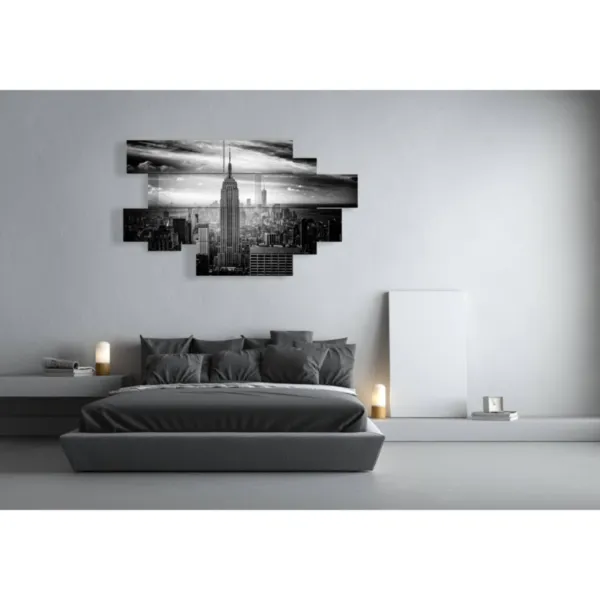 quadri NYC bianco e nero