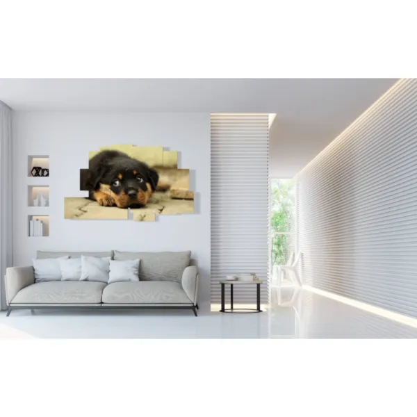 impressions murales avec des chiens