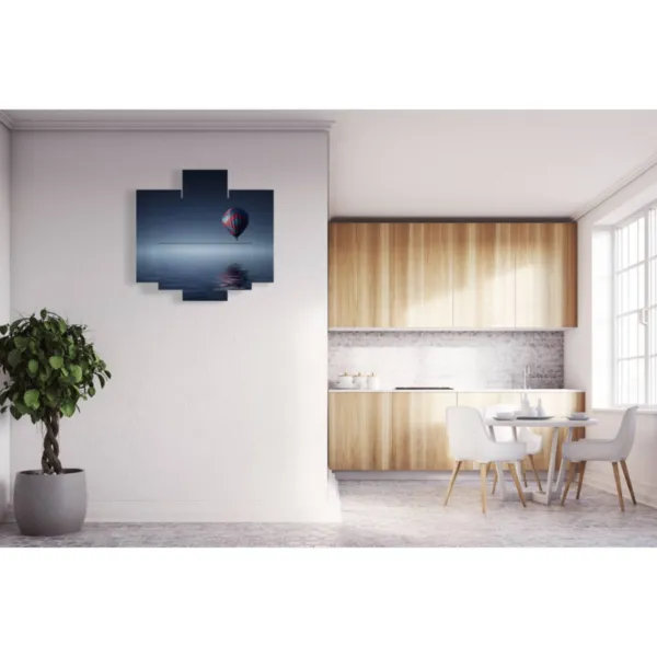 peintures avec des ballons à air chaud