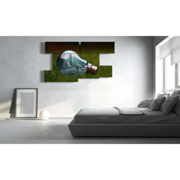 apparecchio luce quadro