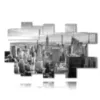 tableau new york apercu noir et blanc - version: 20 pannelli 244x151cm
