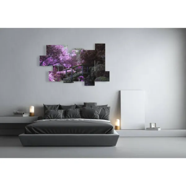 Modale moderne Blumenprint