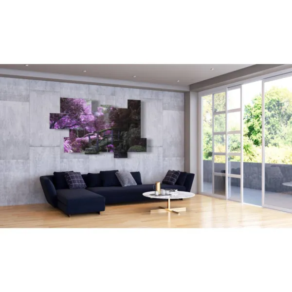 tableaux floraux abstraits