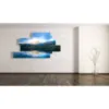 Wall-mounted mountain paintings