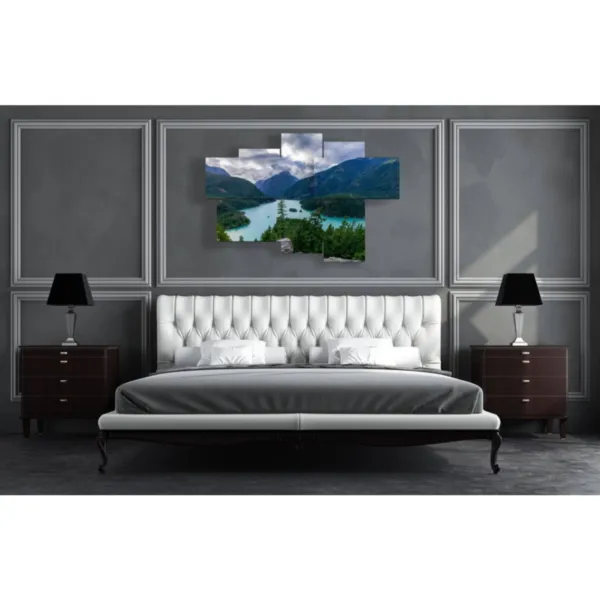 mountain landscape painting