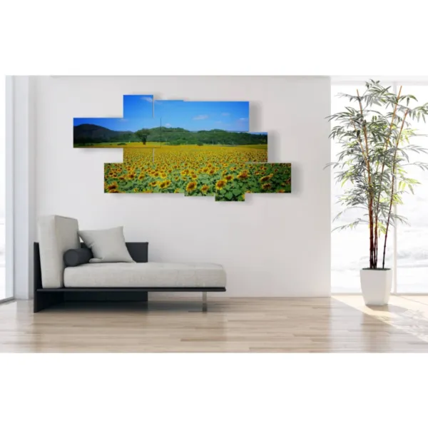 tableaux de lys abstraits