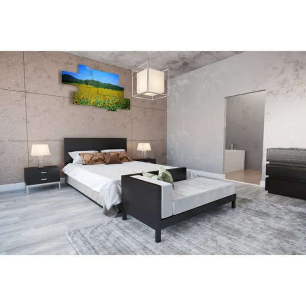 Tableaux abstraits de fleurs tournesols