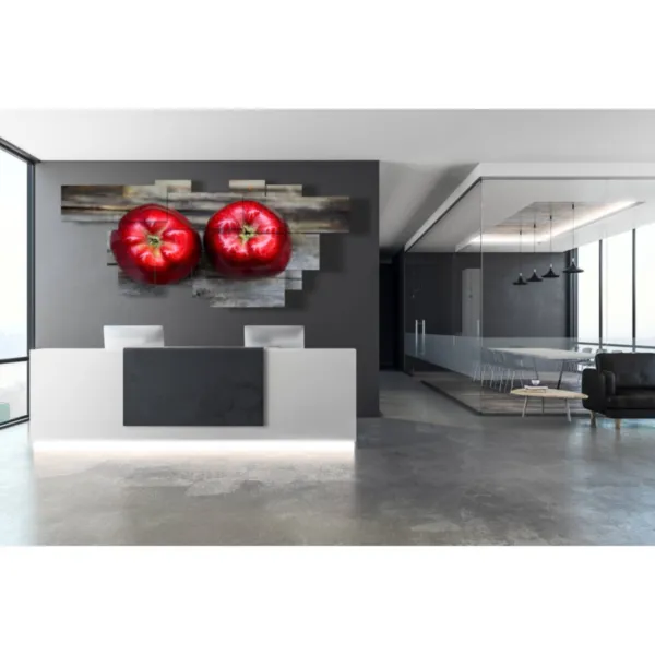 peintures modernes de fruits et légumes