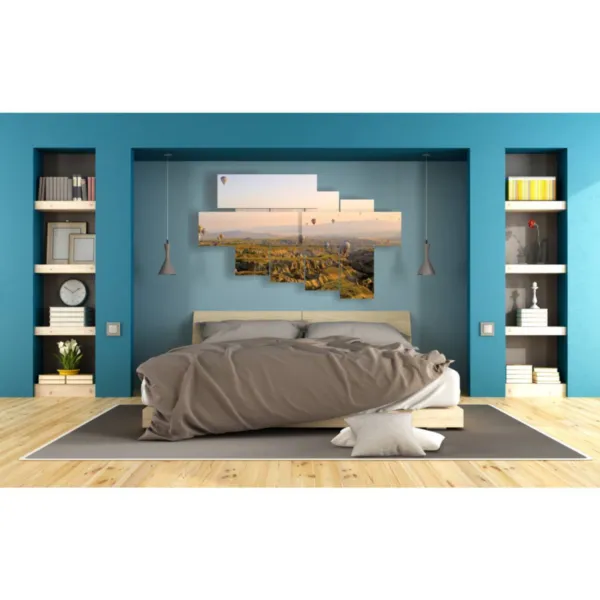 Cuadros de vuelo de globos aerostáticos modernos.