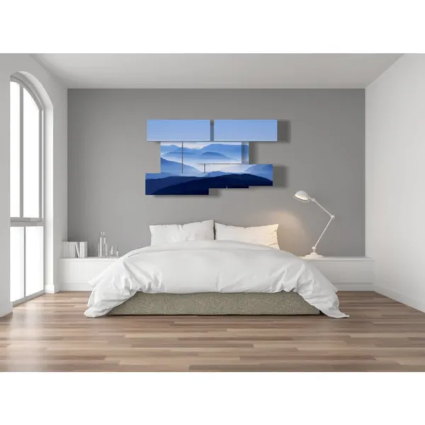 Peintures, montagnes, décorations