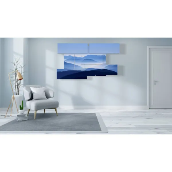 paintings of snow-covered peaks