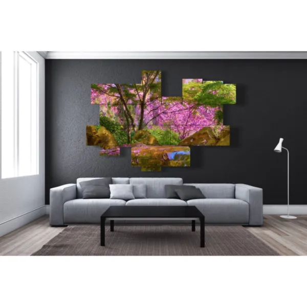 Paintings with cherry blossoms for the room