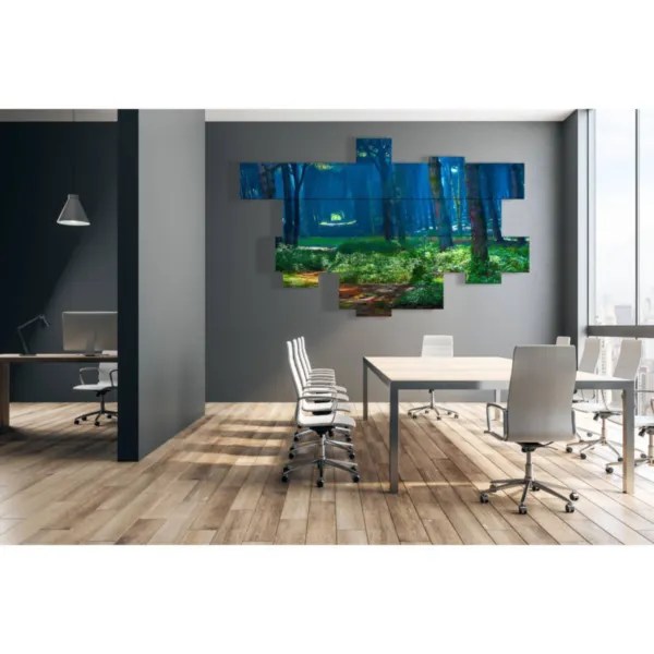 poster albero astratto