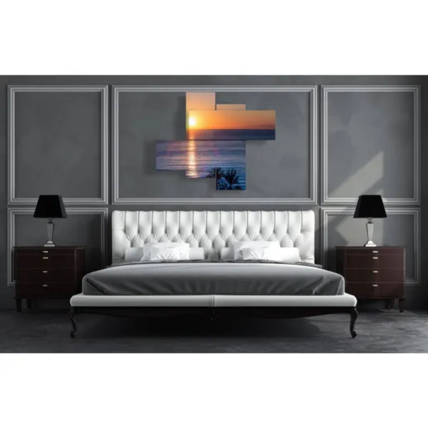 peintures de couchers de soleil avec la mer