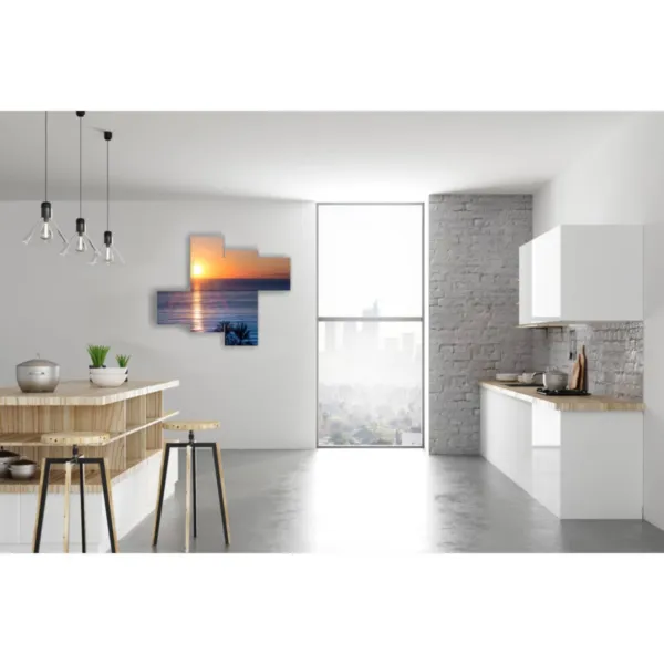 Gemälde von Sonnenuntergängen auf Leinwand