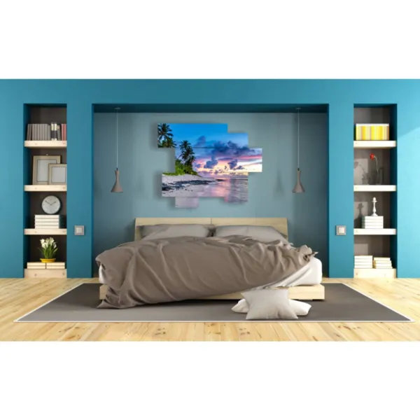 Decorations with sea and sky