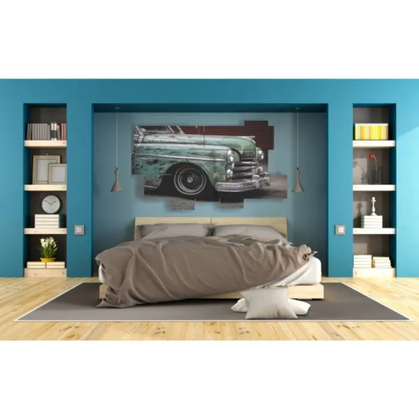 cuadros vintage verdes