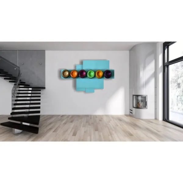 diseño de interiores, cuadro abstracto