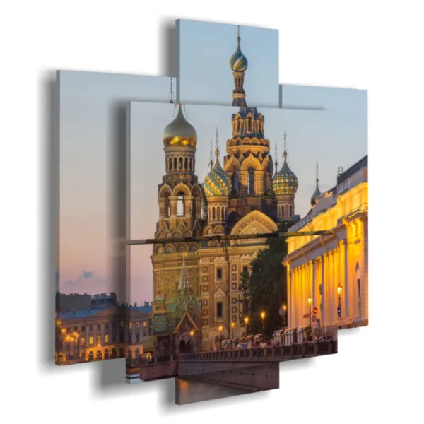 Paintings of churches in Saint Petersburg